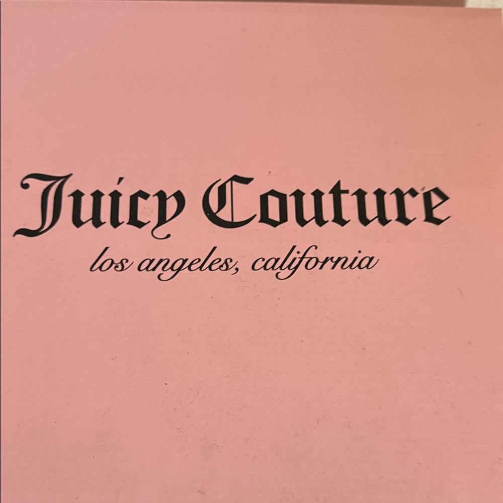 Juicy Couture Pink Storage Box